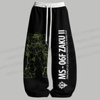 Men's Gundam MS-06F Zaku II Tank top  & Elasticated Trousers Two-Piece Set