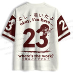Samurai Cat Printed Jersey Shirts