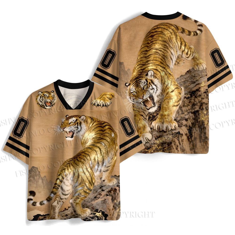 Vintage Tiger Sparkling Jersey Shirts