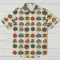 Super Deformed Gundam Hawaiian Shirt