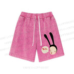 Unisex  Yoshitomo Nara Washed Shorts