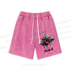 Unisex Mazinger Z Washed Shorts