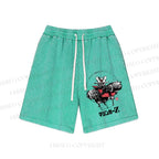 Unisex Mazinger Z Washed Shorts