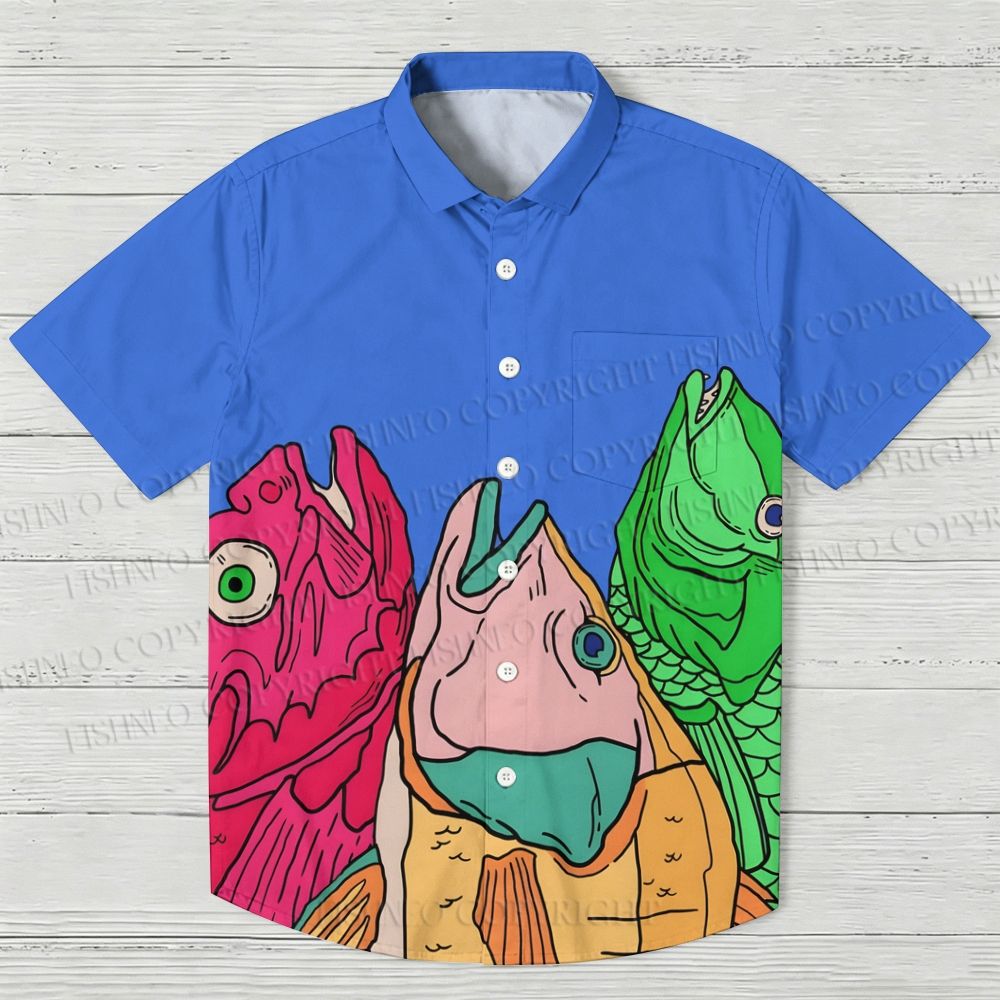 Fish Hawaiian Shirt