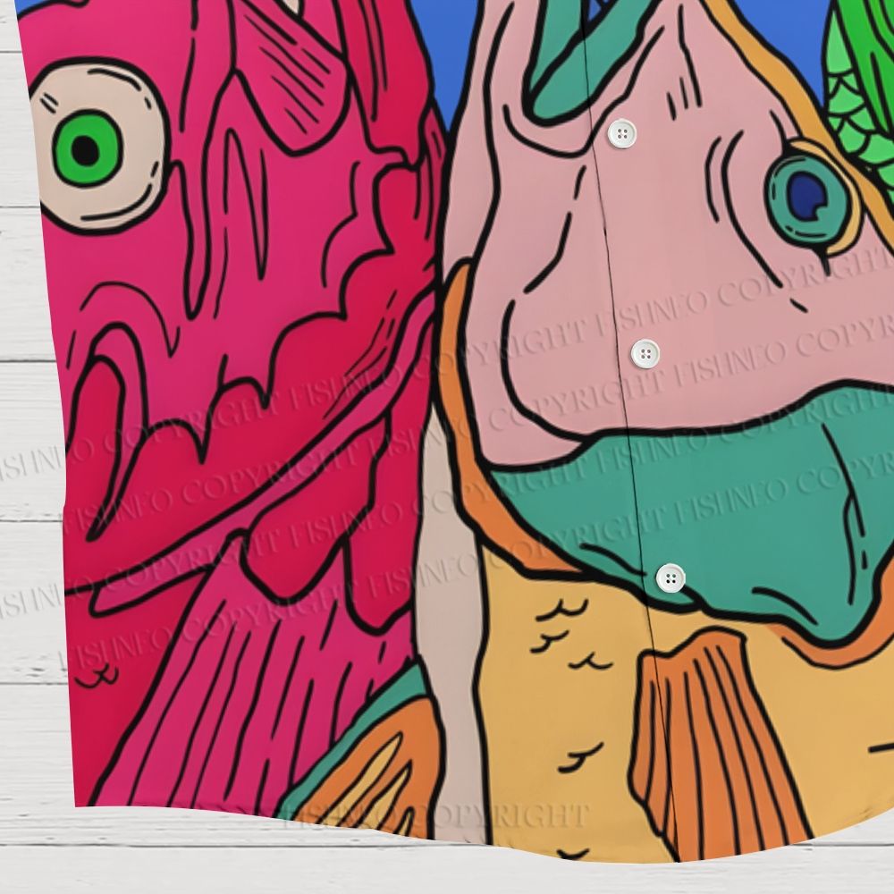 Fish Hawaiian Shirt