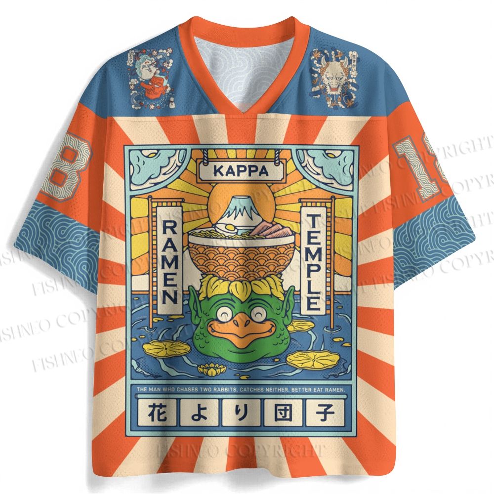 Kappa Ramen Temple Jersey Shirts