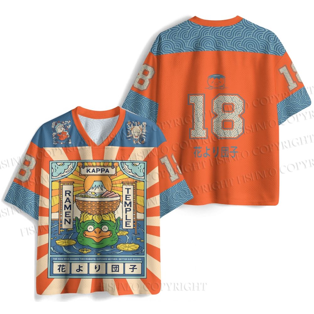 Kappa Ramen Temple Jersey Shirts