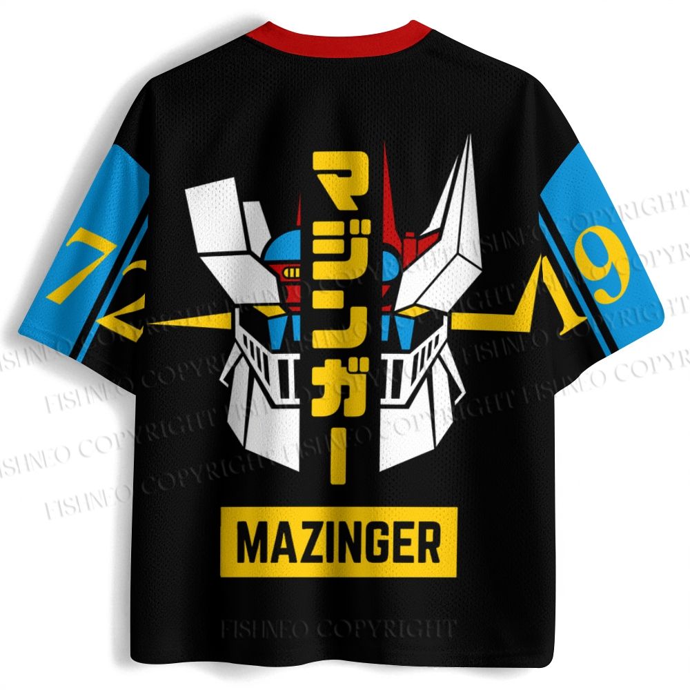 Mazinger Z Super Robot Jersey Shirts