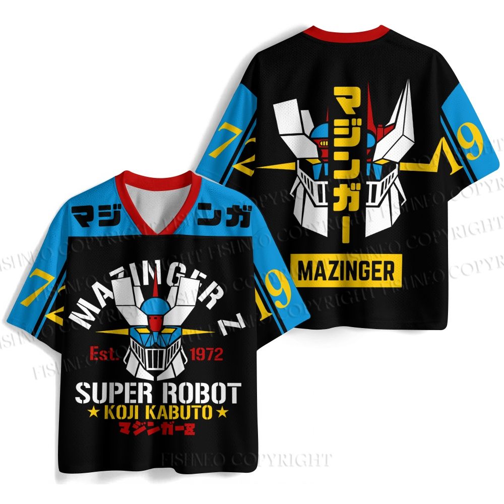 Mazinger Z Super Robot Jersey Shirts