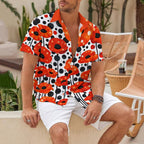 Yayoi Kusama Flower Hawaiian Shirt