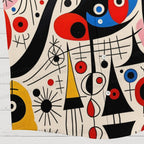 Joan Miró Style Art Printed Hawaiian Shirt