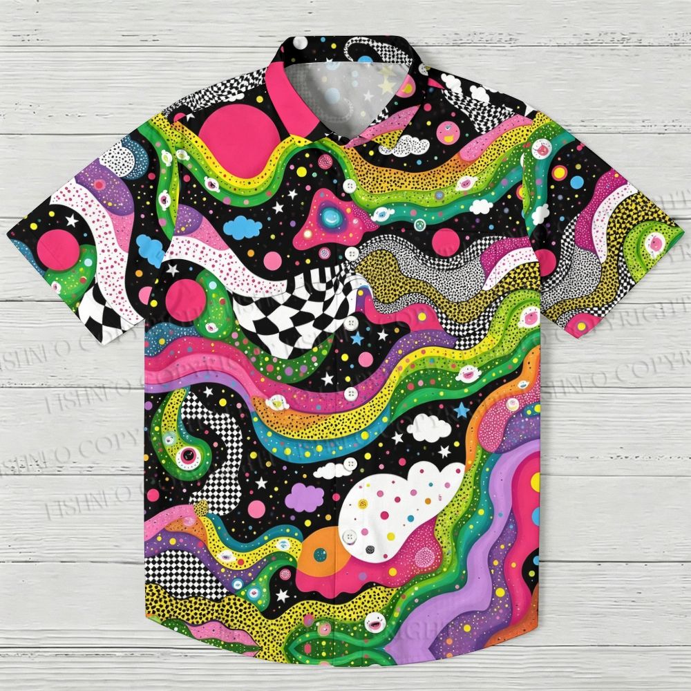 Polka Dot Universe Hawaiian Shirt