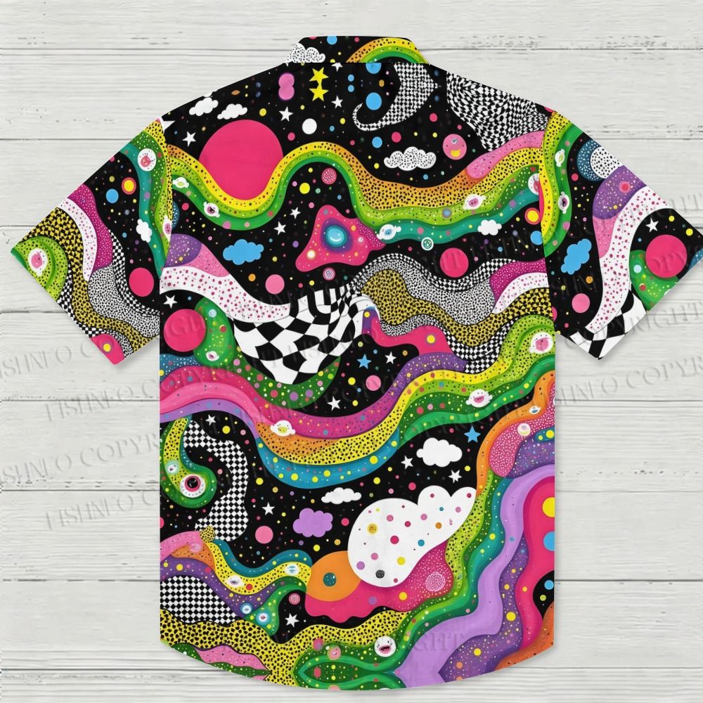 Polka Dot Universe Hawaiian Shirt