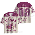 Osaka Drunken Octopus Printed Jersey Shirts
