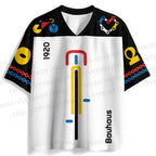 Bauhaus Bicycle Printed Jersey Shirts