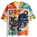 Japanese Vintage Octopus Jersey Shirts