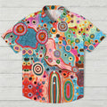 Polka Dot Universe Printed Hawaiian Shirt