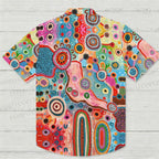 Polka Dot Universe Printed Hawaiian Shirt