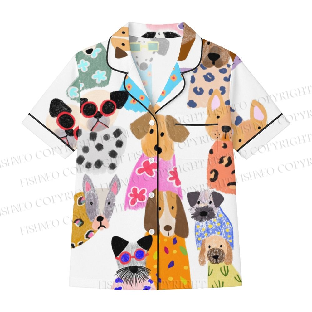 Cute Cartoon Dog Pajama sets