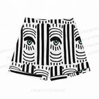 Black White Abstract Eye Pajama sets