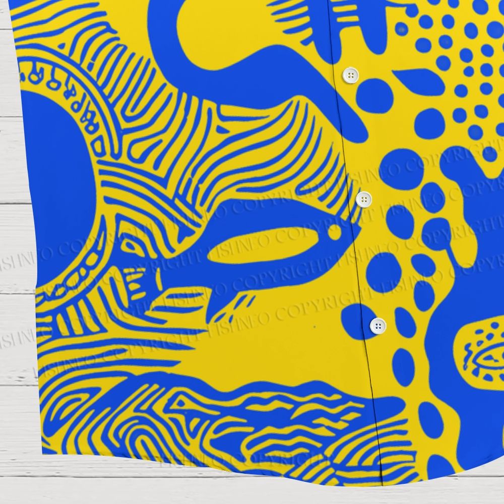 Yayoi Kusama Style Dots Art Hawaiian Shirt