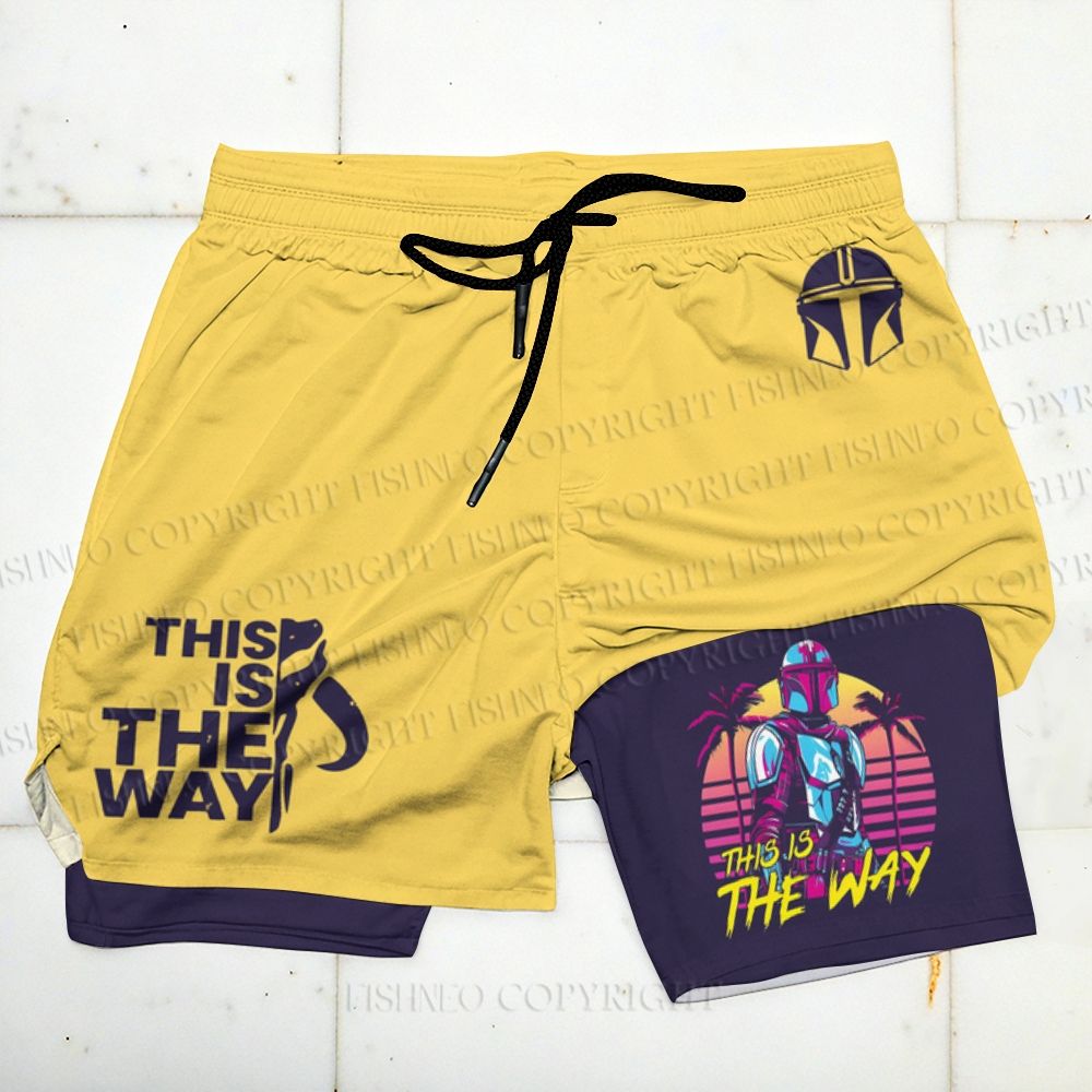 Star Wars Mandalorian beach pants