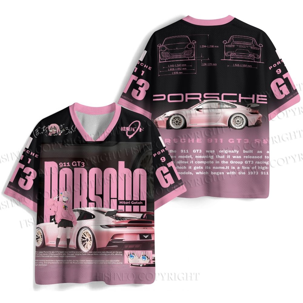 Porsche 911 GT3 Hitori Gotoh Jersey Shirts