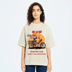 Honda Motorcycle Hunter Cub CT125 Vintage Wash Japanese Design T-Shirt
