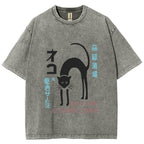 Retro Club Neko Vintage Washed T-shirt
