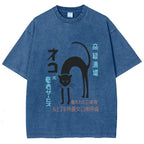 Retro Club Neko Vintage Washed T-shirt