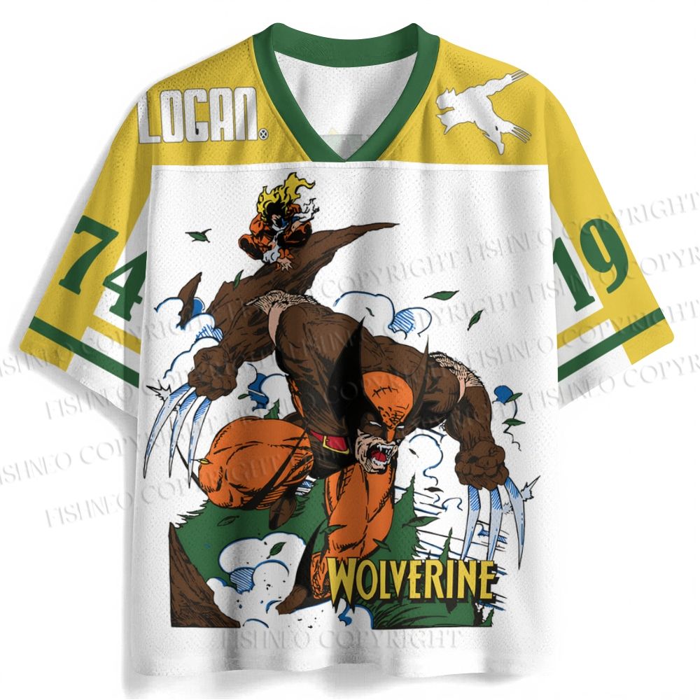 X-men Manga Wolverine Jersey Shirts