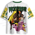 X-men Manga Wolverine Jersey Shirts