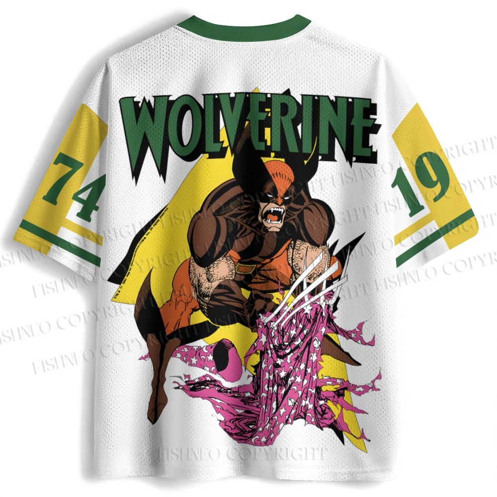 X-men Manga Wolverine Jersey Shirts