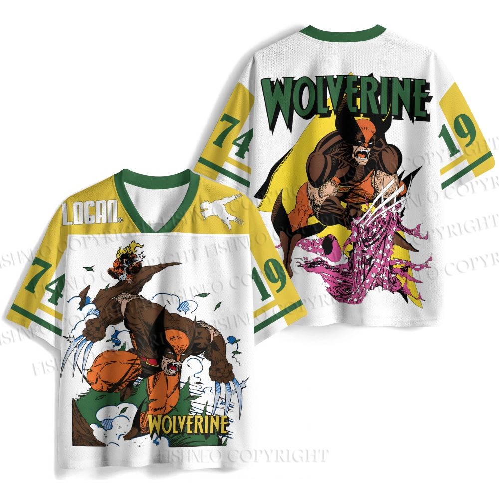 X-men Manga Wolverine Jersey Shirts