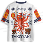 Japanese Vintage Octopus Jersey Shirts