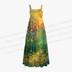 Women's forest Maxi Dresses