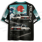 Initial D AE86 Trueno Jersey Shirts