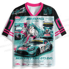 Hatsune Miku AMG GT3 EVO Jersey Shirts