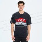 Monster. Skyline R32 Vintage Wash Japanese Design T-Shirt