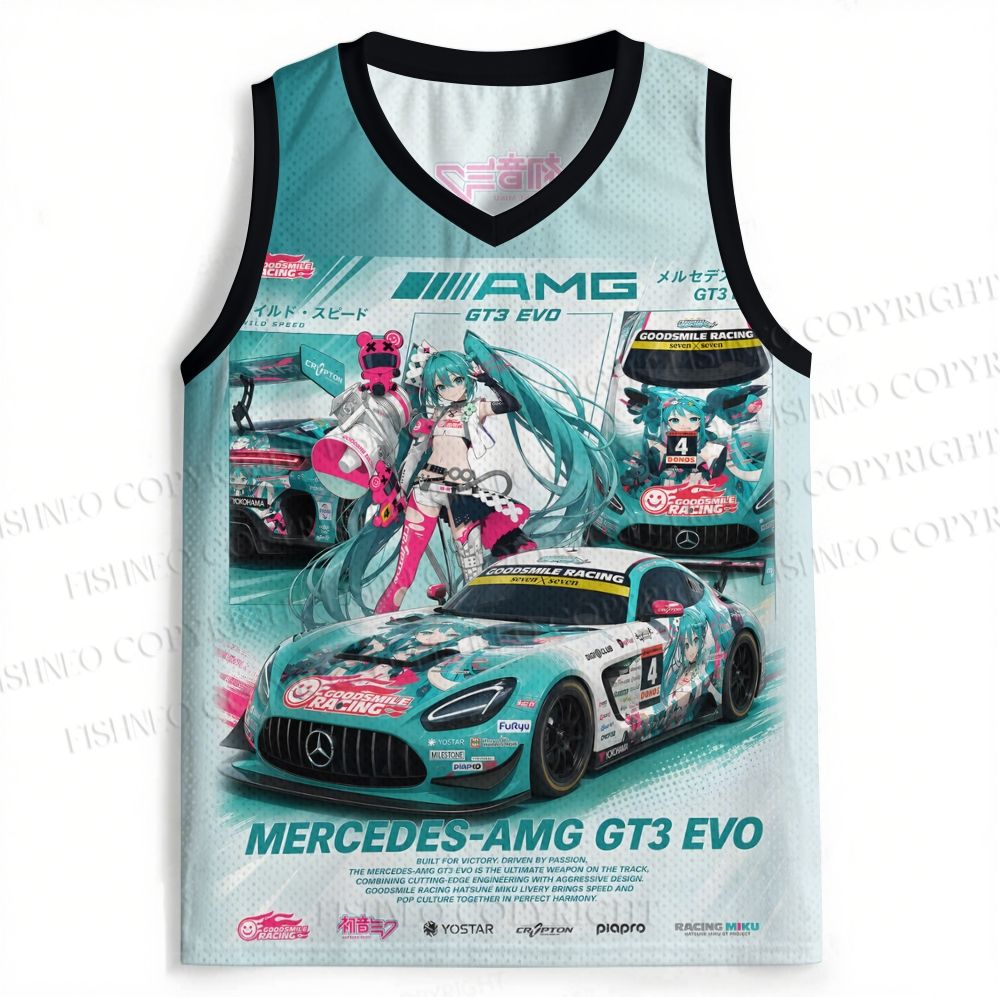 Hatsune Miku AMG GT3 EVO Jersey Tank