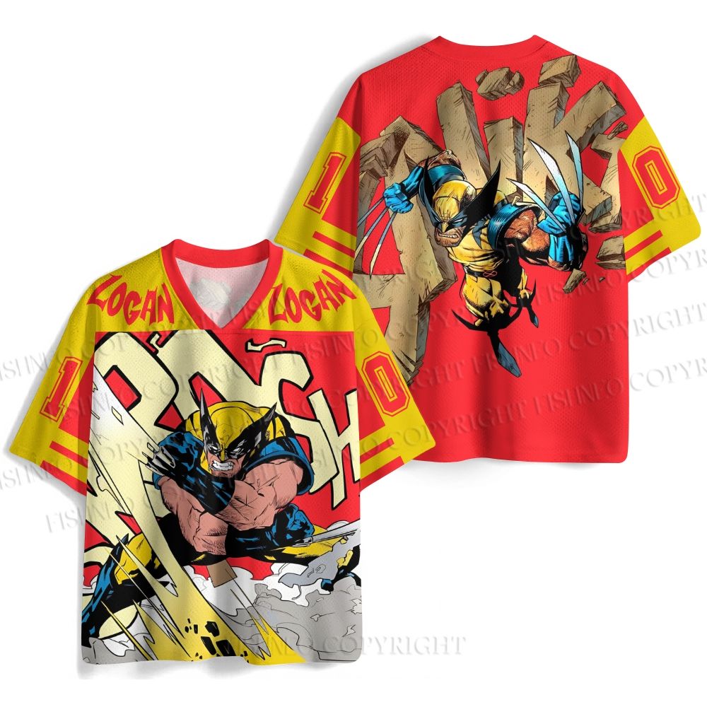 X-men Wolverine Jersey Shirts