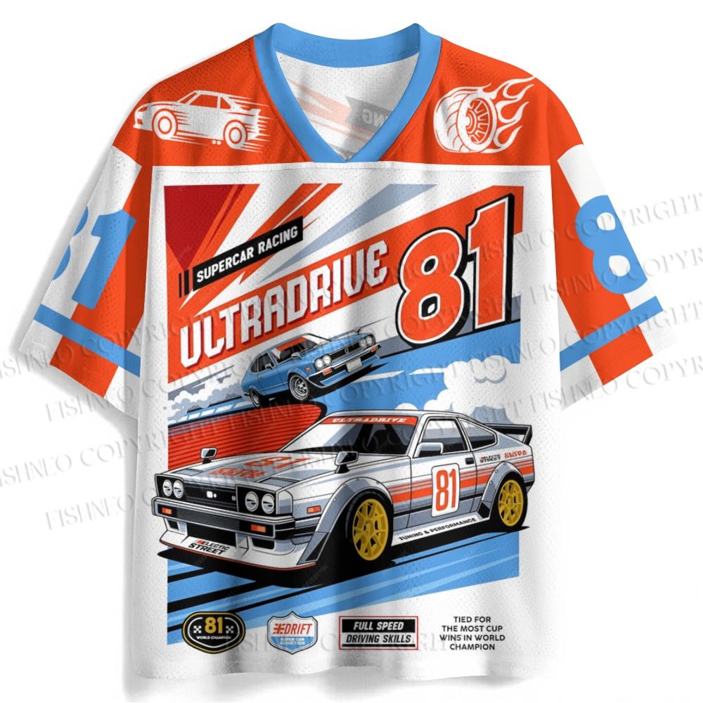 Racing Car Ultradrive 81 Jersey Shirts