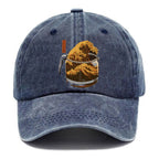 The Great Wave Of Coffee Japanese Washed Cap