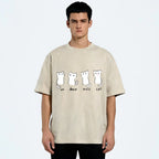 Un Deux Trois Cat Cute Kitten Vintage Washed T-shirt