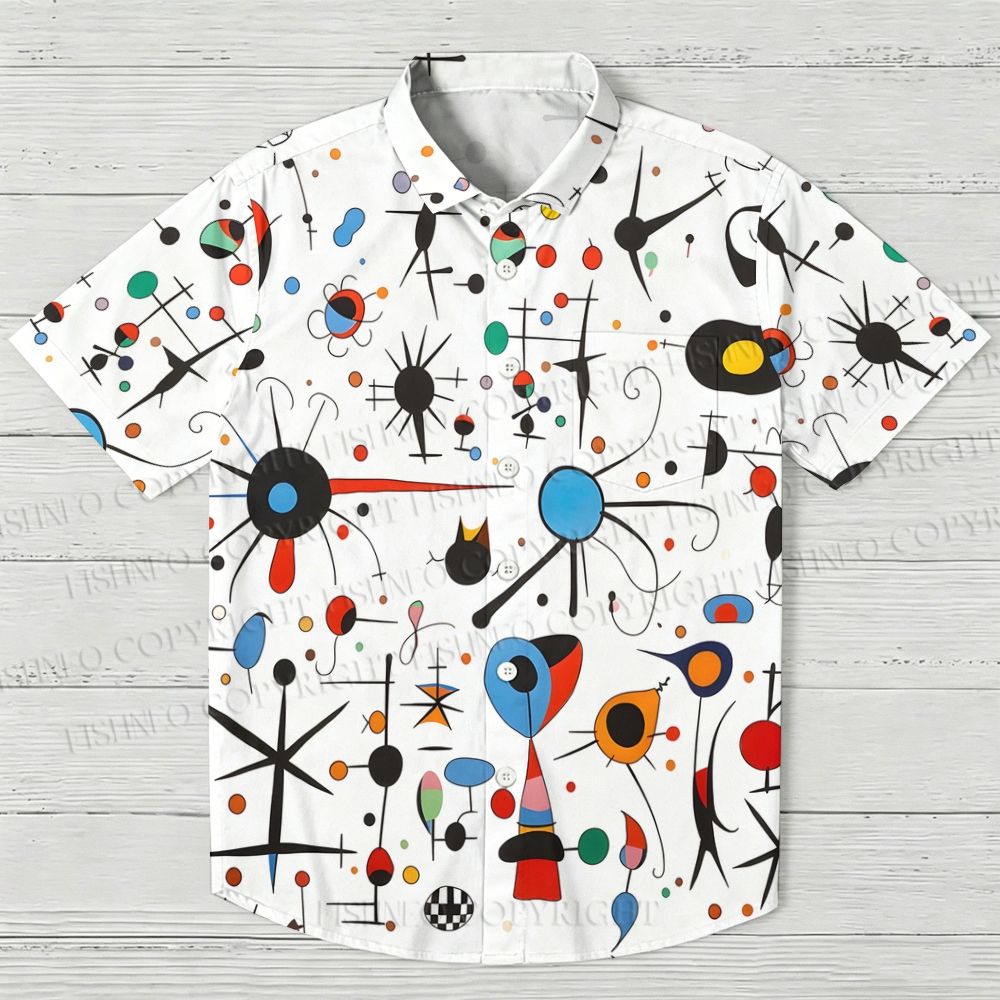Joan Miró Abstract Painting Hawaiian Shirt