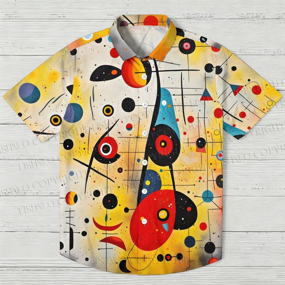 Joan Miró Abstract Painting Hawaiian Shirt