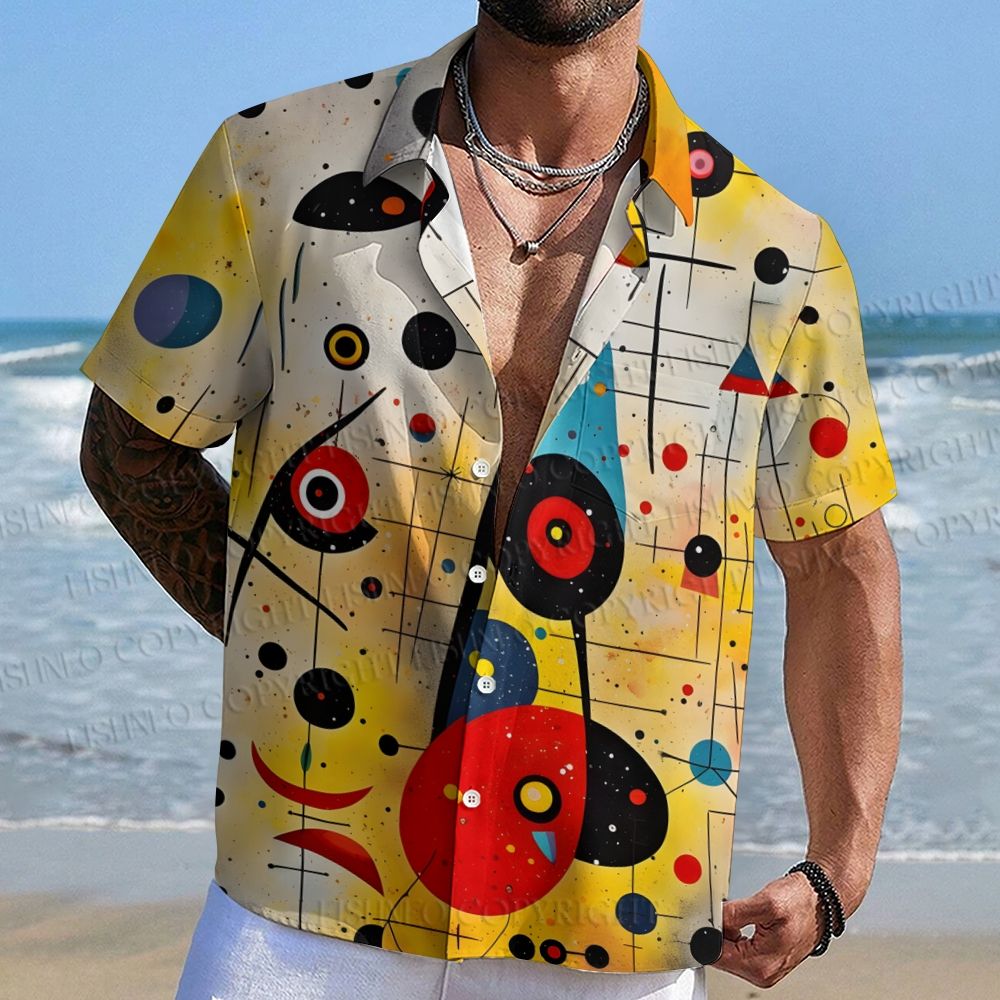Joan Miró Abstract Painting Hawaiian Shirt