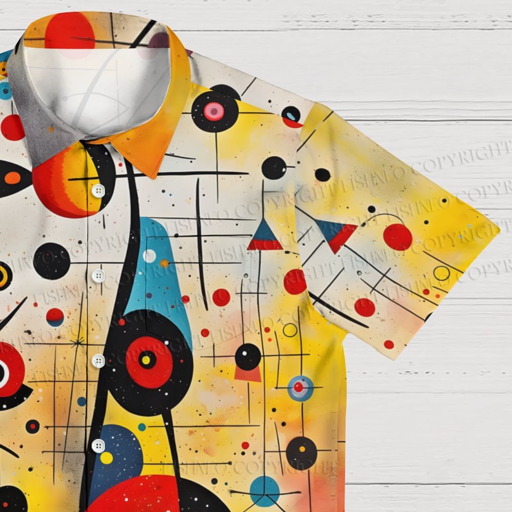 Joan Miró Abstract Painting Hawaiian Shirt