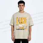 Unisex You Must Accept The Duck Printed Washed Tee