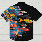 Multicolor Fish Hawaiian Shirt